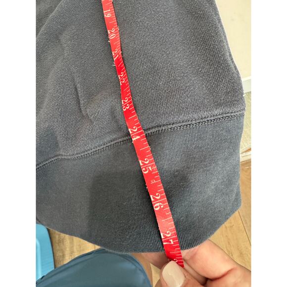 Aerie Oversized Hoodie Side Zipper Navy Size Small Women's - Picture 7 of 7